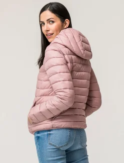 Piazza Italia Giubbotto basic con imbottitura leggera 100 grammi e cappuccio - cipolla Rosa Flash Sale