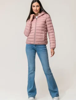 Piazza Italia Giubbotto basic con imbottitura leggera 100 grammi e cappuccio - cipolla Rosa Flash Sale