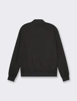 Piazza Italia Giubbotto bomber basic in tessuto tecnico - Nero Hot