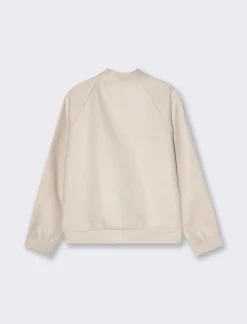 Piazza Italia Giubbotto con zip e manica raglan.Vestibilità regular - burro Bianco Outlet