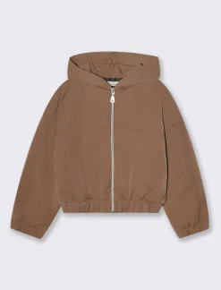 Piazza Italia Giubbotto cropped da bambina - Cammello Beige Store