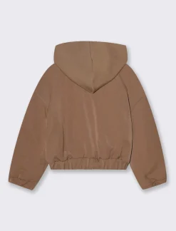 Piazza Italia Giubbotto cropped da bambina - Cammello Beige Store