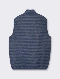 Piazza Italia Giubbotto gilet imbottito a collo alto - Blu Shop