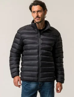 Piazza Italia Giubbotto imbottito a collo alto - Nero Flash Sale