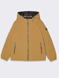 Piazza Italia Giubbotto imbottito con tasconi frontali e cappuccio - Ocra Giallo Fashion