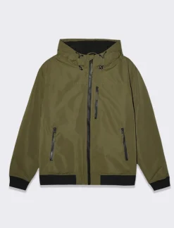 Piazza Italia Giubbotto imbottito in tessuto tecnico - militare Verde Cheap