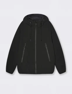 Piazza Italia Giubbotto imbottito in tessuto tecnico - Nero Flash Sale