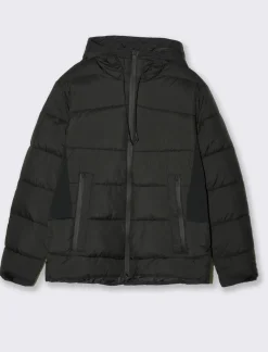 Piazza Italia Giubbotto imbottito in tessuto tecnico - Nero New