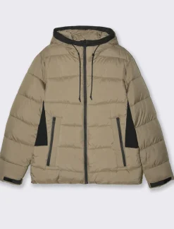 Piazza Italia Giubbotto imbottito in tessuto tecnico - kaki Verde Best