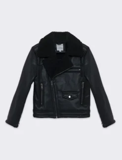 Piazza Italia Giubbotto modello biker da bambino - Nero Store