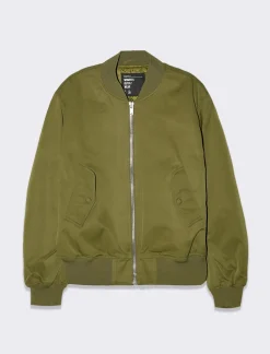 Piazza Italia Giubbotto modello bomber leggermente imbottito - Kaky 1 Verde Sale