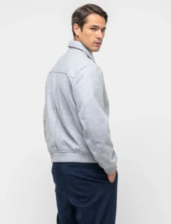 Piazza Italia Giubbotto realizzato in panno effetto lana con tasche a filetto - mel. Grigio Sale