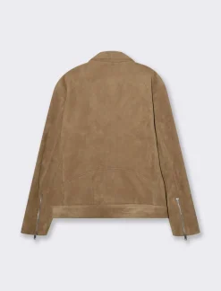 Piazza Italia Giubbotto realizzato in tessuto effetto dainetto e tasche sui fianchi - tabacco Marrone Clearance