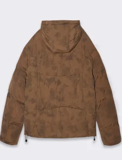 Piazza Italia Giubbotto realizzato in tessuto tecnico imbottito - fango Grigio Hot