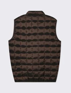 Piazza Italia Giubbotto smanicato imbottito a collo alto - Moro Marrone Fashion