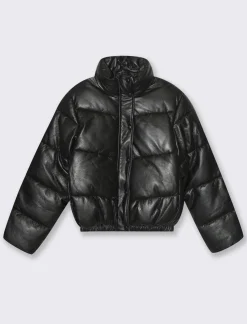 Piazza Italia Giubotto imbottito corto con collo alto modelllo bomber - Nero Hot