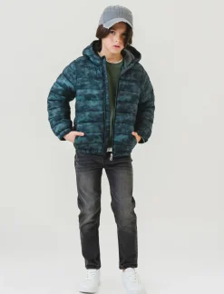 Piazza Italia GIUBOTTO ULTRALIGHT FULL ZIP - militare Verde Hot