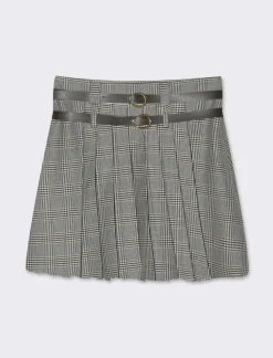 Piazza Italia GONNA CON CINTURE - Beige Hot