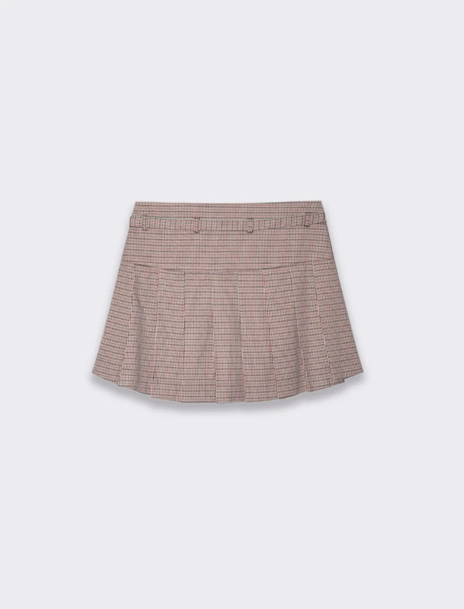 Piazza Italia Gonna corta a pieghe con pantaloncino cinturino finto cucito - var 1 Sale