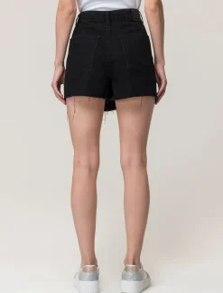 Piazza Italia Gonna pantalone in denim - Nero Discount