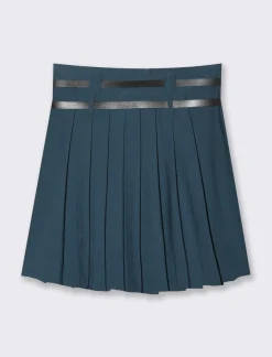 Piazza Italia Gonna plisset con cinture - Ottanio Sale