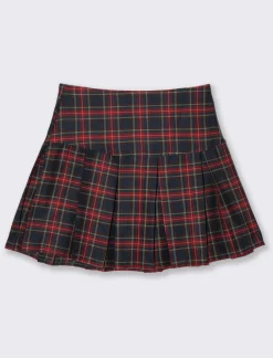 Piazza Italia GONNA SCOZZESE - Blu Online