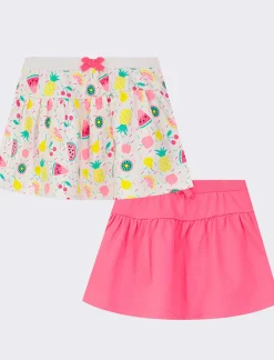 Piazza Italia Gonne set 2 bipack con balze - Fuxia Store