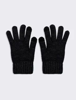 Piazza Italia Guanti da uomo magico con touch - Grigio Discount