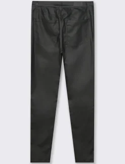 Piazza Italia Jeans 5 tasche vita alta super skinny effetto spalmato - Nero Discount