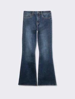 Piazza Italia Jeans cinque tasche bootcut - Denim Blu Store