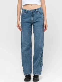 Piazza Italia Jeans cinque tasche gamba dritta regular waist - Denim Blu Flash Sale