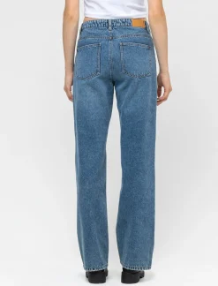 Piazza Italia Jeans cinque tasche gamba dritta regular waist - Denim Blu Flash Sale