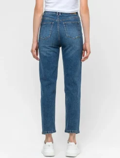 Piazza Italia Jeans cinque tasche mom fit regular waist - Denim Blu Best