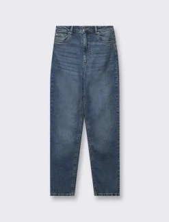 Piazza Italia Jeans cinque tasche mom fit regular waist - Denim Blu Best