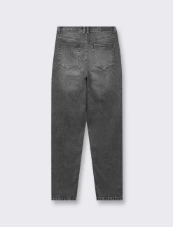 Piazza Italia Jeans cinque tasche mom fit regular waist - Grigio Online