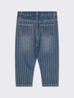 Piazza Italia Jeans con stampa argentata - Denim Best Sale