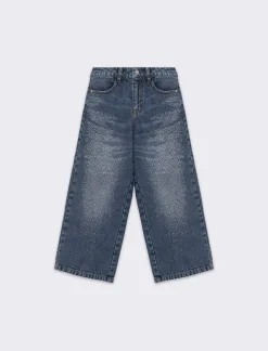 Piazza Italia Jeans culotte da bambina - Denim Blu Hot