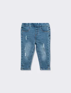 Piazza Italia Jeans dallo stile casual con rotture, disponibile in 2 varianti colore  - Denim chiaro Blu Clearance