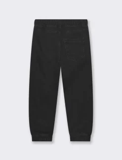 Piazza Italia Jeans modello jogger con lacci in vita stile casual - Nero Best