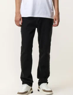 Piazza Italia Jeans regular fit a cinque tasch in tessuto denim stretch.Chiusura anteriore con cernierae bottone. - Nero Outlet