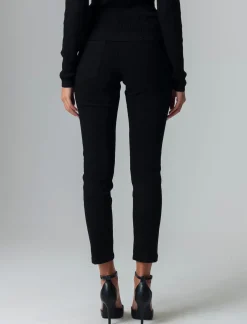 Piazza Italia Jeans skinny 5 tasche chiusura con bottoni e cerniera in metallo - Nero Cheap