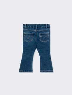 Piazza Italia Jeans stile giornaliero con bottoni, disponibile in store in 2 varianti colore. - Denim Blu Flash Sale