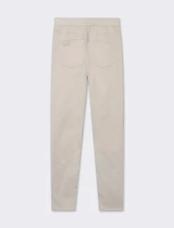 Piazza Italia Jegging a vita alta con banda elastica in vita e tasche frontali - Sabbia Beige Best Sale