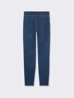 Piazza Italia Jeggings high waist vestibilità skinny - DENIM SCURO Blu New
