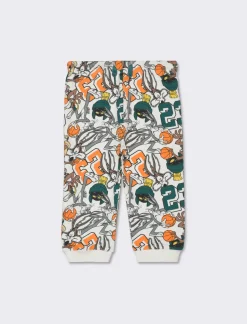 Piazza Italia Jogger con stampa all over looney Tunes - Fantasia Multicolore Discount