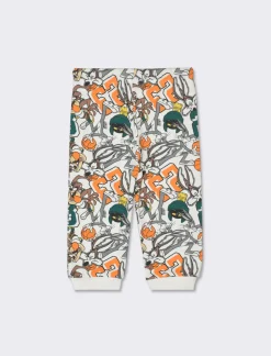 Piazza Italia Jogger con stampa all over looney Tunes - Fantasia Multicolore Discount