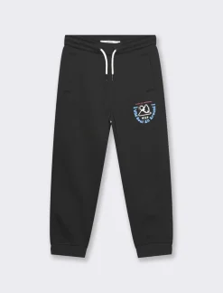 Piazza Italia Jogger con stampa da bambino - Nero Sale