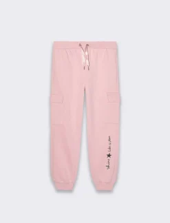 Piazza Italia Jogger da bambina con tasconi - Rosa Shop