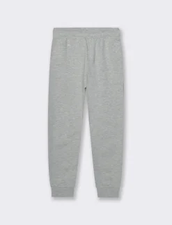 Piazza Italia Jogger da bambino in felpa con stampa anteriore - mel. Grigio Online