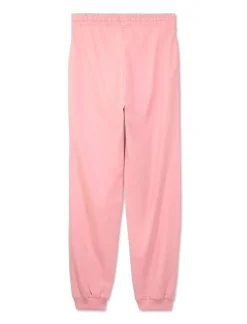 Piazza Italia Jogger in cotone, con coulisse, fondo in tessuto elastico a costina - cipolla Rosa Hot